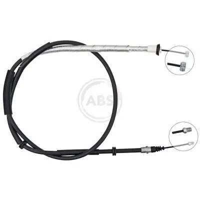 Cable de accionamiento, freno de estacionamiento A.B.S. K19869 Hecho A Mano